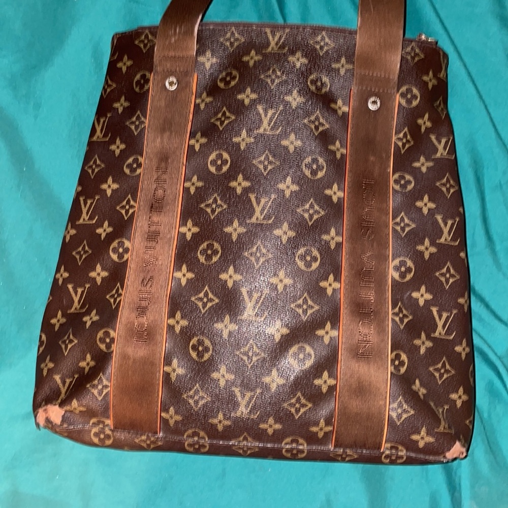 Louis Vuitton Signature Print Large Canvas Tote - image 2